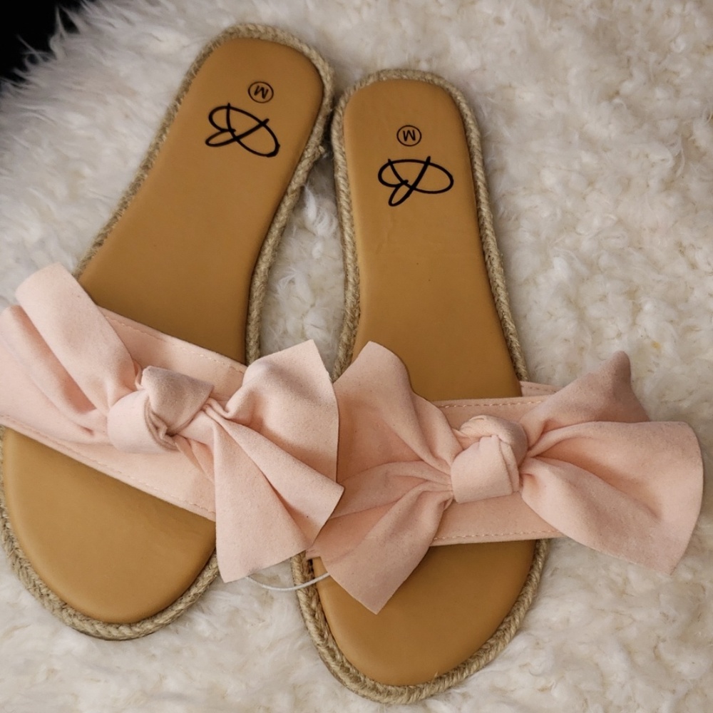 Women's Bow Slippers